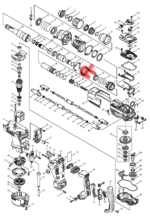 Makita tuleja blokująca HR4001C, HR4002, HR4011C, HR4012 165446-8 - obrazek 2