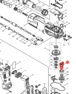 Makita wał korbowy do HR4011C 324550-4 - obrazek 3