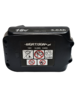 Akumulator 18V 3,0Ah do Makita BL1830B BL1830 5 OGNIW zamiennik Mortison - obrazek 5