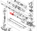 Makita-cylinder do młota udarowo-obrotowego HR4001C /HR4002C/HR4010C/HR4011C 324570-8 326221-9 - obrazek 3