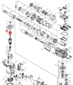 Makita łożysko kulkowe 6201 NSK - obrazek 3