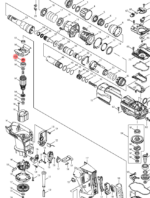 Makita tuleja 12 do HR4500C  331596-3 - obrazek 3