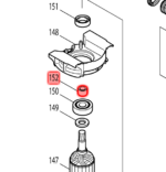 Makita tuleja 12 do HR4500C  331596-3 - obrazek 4