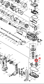 Makita łożysko HR4011C 211332-2 - obrazek 2