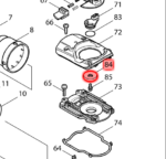 Makita dźwignia łącznika do HR4001C 419006-1 - obrazek 4