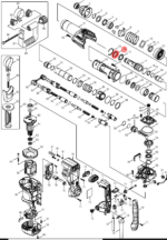 Makita podkładka 29 do HM0871C  267273-0 - obrazek 3