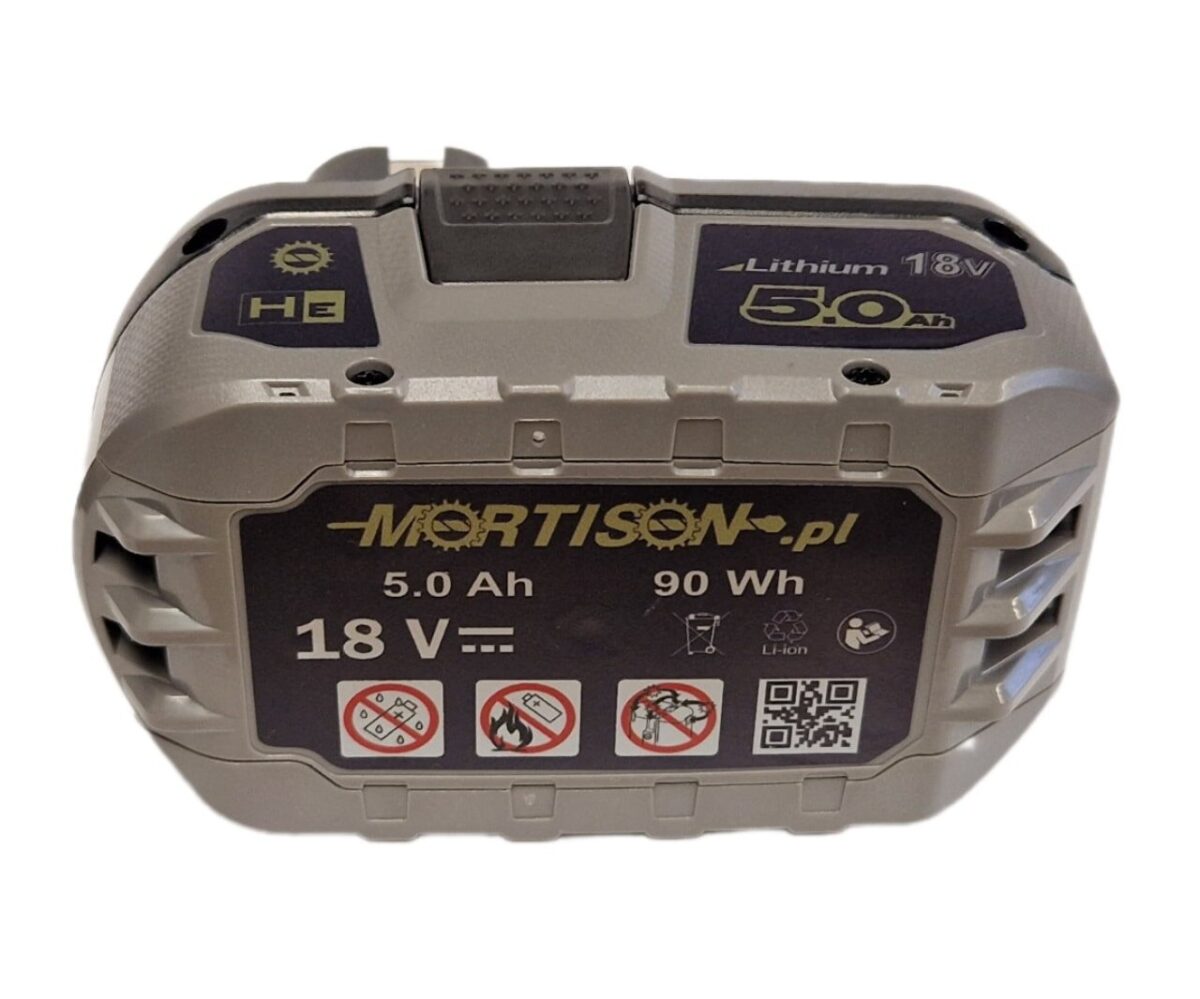 Akumulator bateria  do RYOBI  high energy ONE+ 18V 5Ah RB18L50 zamiennik Mortison - obrazek 6