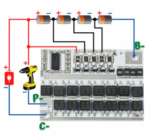 Ładowarka BMS 4S 100A 14,4V Li-Ion 18650 Balanser - obrazek 3