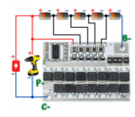Ładowarka BMS 5S 100A 14,4V Li-Ion 18650 Balanser - obrazek 2