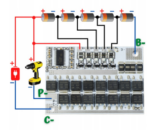 Ładowarka BMS 5S 100A 14,4V Li-Ion 18650 Balanser - obrazek 3
