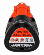 Akumulator 12V 2Ah Li-Ion Milwaukee zamiennik Mortison - obrazek 3