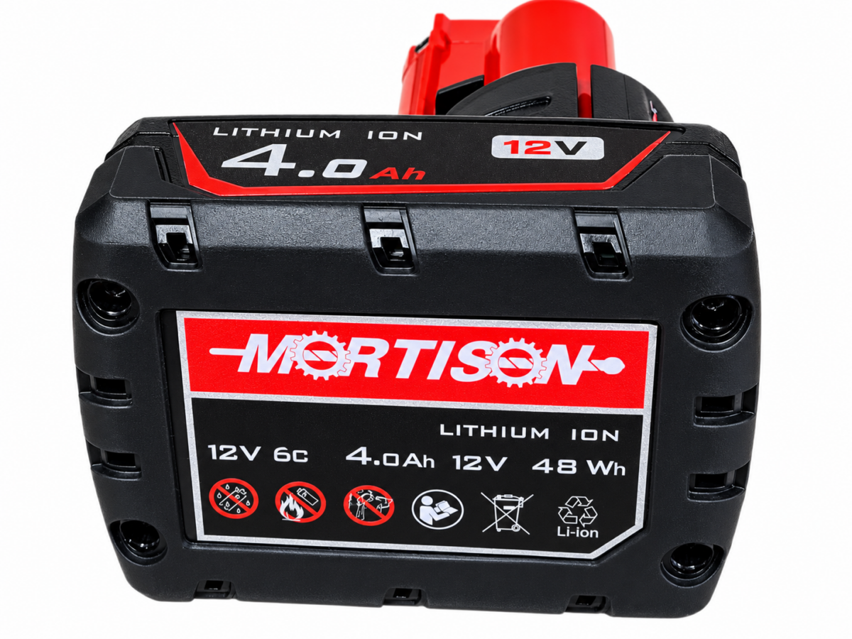 Akumulator 12V 4Ah Li-Ion Milwaukee zamiennik Mortison - obrazek 3