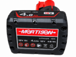 Akumulator 12V 4Ah Li-Ion Milwaukee zamiennik Mortison - obrazek 3