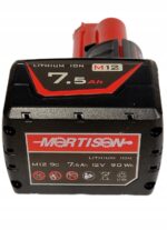 Akumulator bateria do Milwaukee m12 7,5ah b9 zamiennik Mortison - obrazek 2