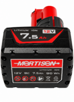 Akumulator bateria do Milwaukee M12 7,5Ah B9 zamiennik Mortison - obrazek 4
