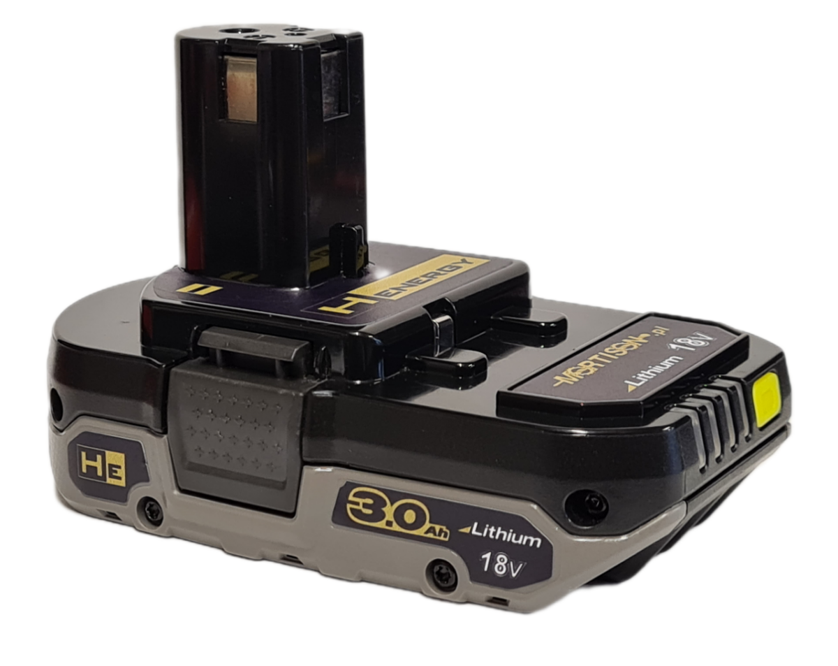Akumulator Bateria do RYOBI ONE 18V 3Ah RB18L30 HE zamiennik Mortison - obrazek 5