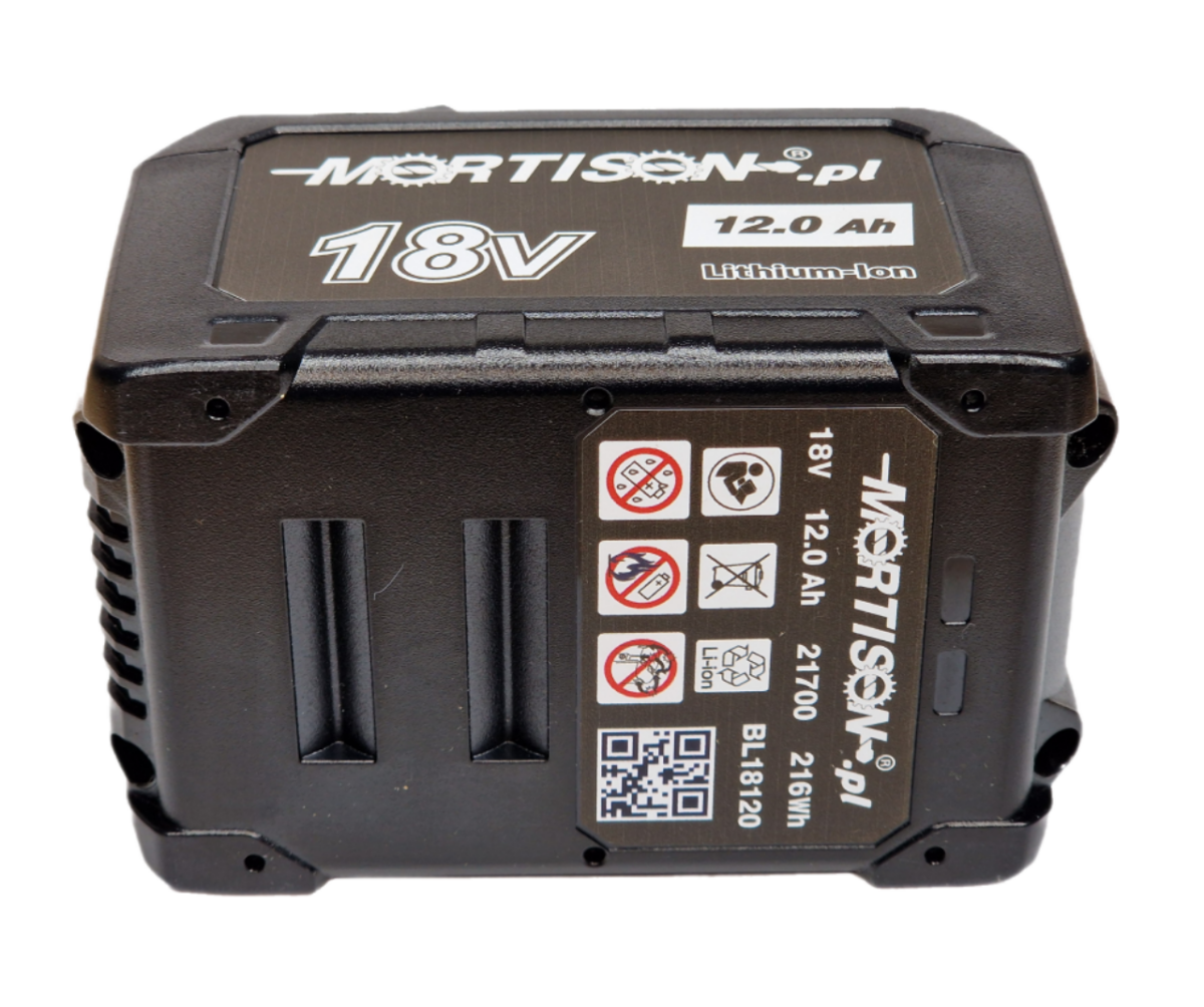 AKUMULATOR ZAMIENNIK DO MAKITA MORTISON 18V 12Ah BL18120 21700 - obrazek 5
