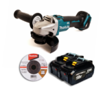 Makita DGA504Z Akumulatorowa szlifierka kątowa + 2x Akumulator Mortison 18V 10Ah BL1860 1850 21700
