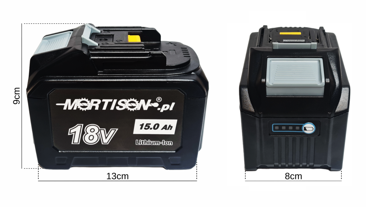 Akumulator do Makita 18V 15Ah BL1860 1850 21700 zamiennik Mortison - obrazek 6