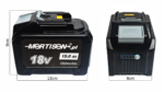 Akumulator do Makita 18V 15Ah BL1860 1850 21700 zamiennik Mortison - obrazek 6