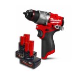 Zestaw Wiertarka Wkrętarka Udarowa Milwaukee M12 FPD2-0 + 2x Akumulator Mortison M12 4Ah