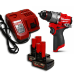 Zestaw Wiertarka Wkrętarka Udarowa Milwaukee M12 FPD2-0 + Ładowarka Milwaukee M12-18FC + 2x Akumulator Mortison M12 6Ah