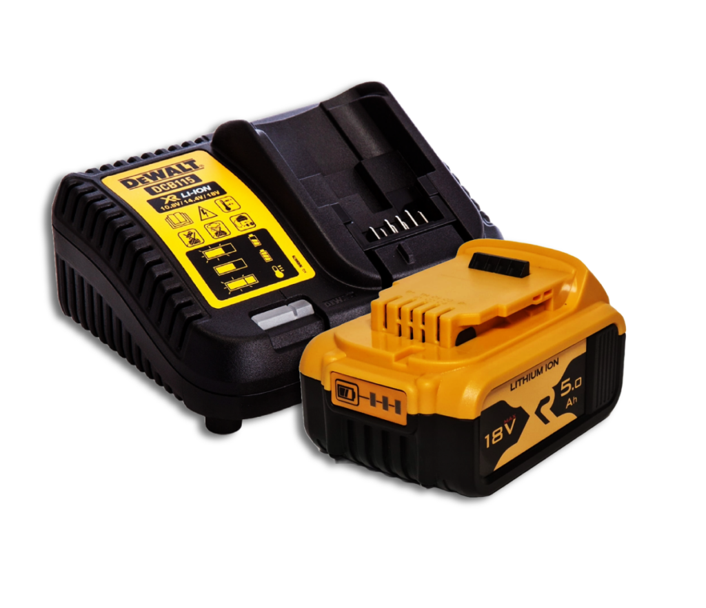 Zestaw zasilający Dewalt DCB115 + Akumulator Mortison DW 18V 5Ah DCB 182 DCB184 XR XJ