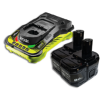 Zestaw zasilający Ryobi Super Fast RC18150 + 2x Akumulator Mortison Ryo ONE+ 18V 9Ah RB18L90