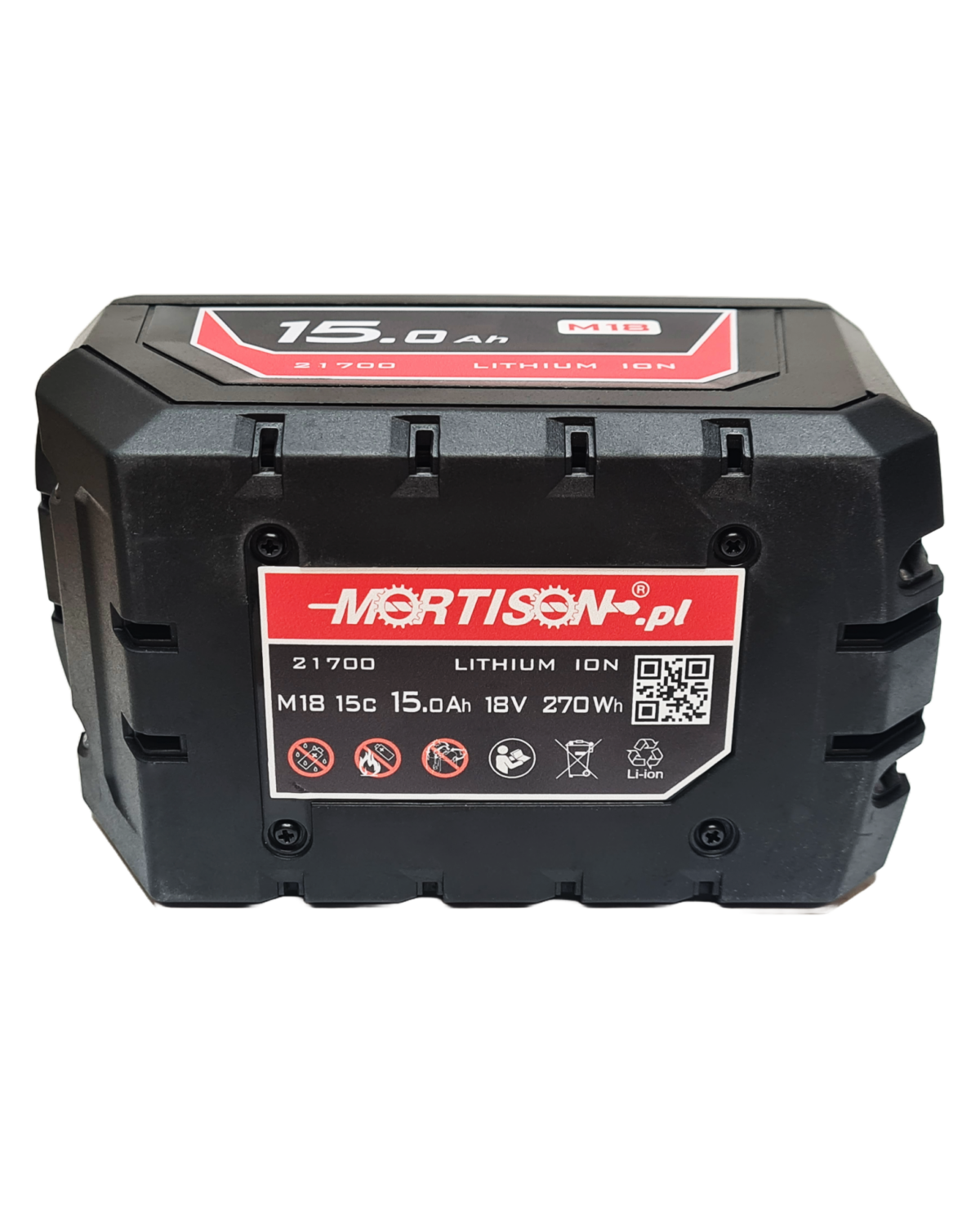 Akumulator do Milwaukee M18 15AH 21700 zamiennik Mortison - obrazek 6