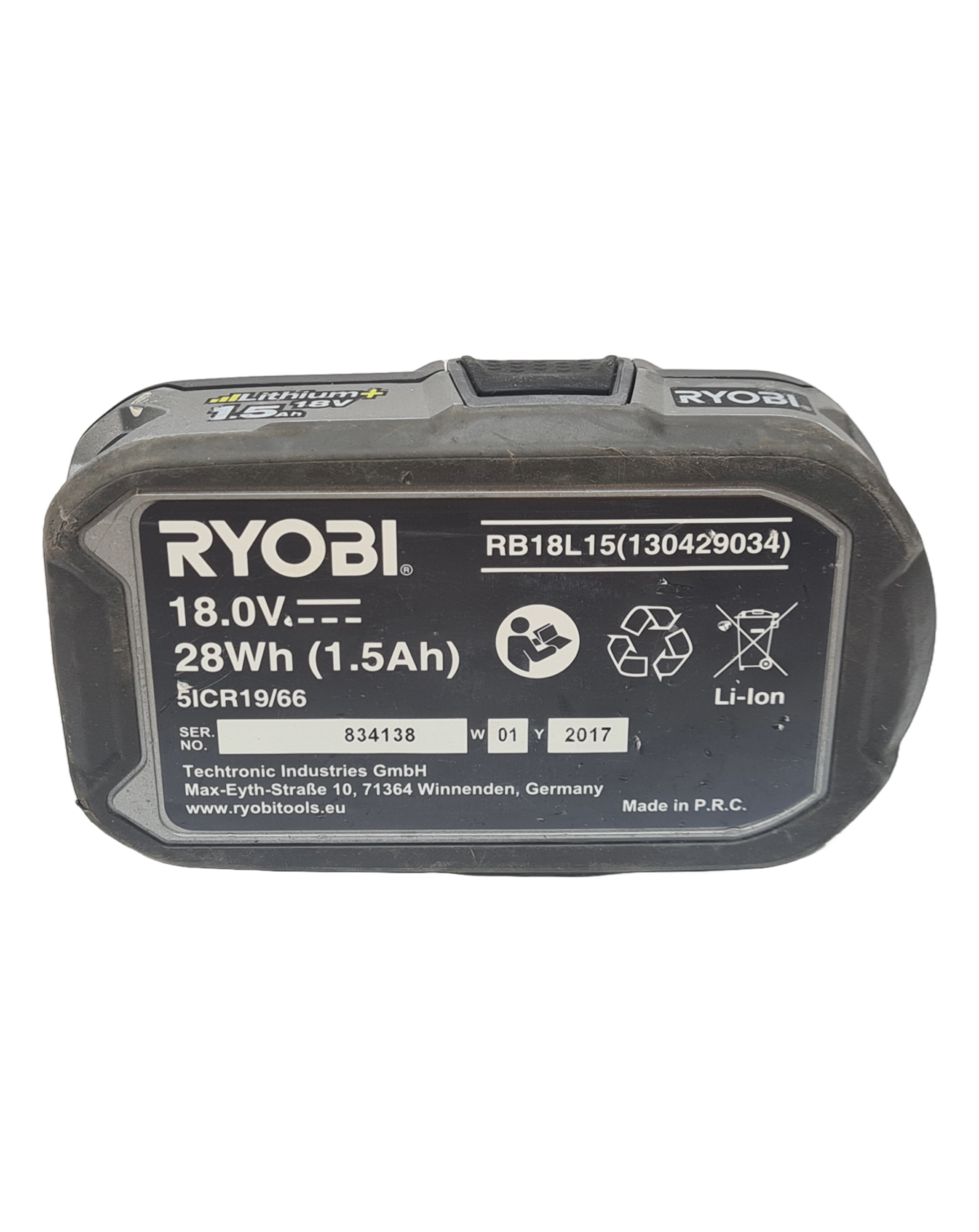 Akumulator Ryobi RB18L15 18V ZREGENEROWNY NA 1.5Ah - obrazek 4