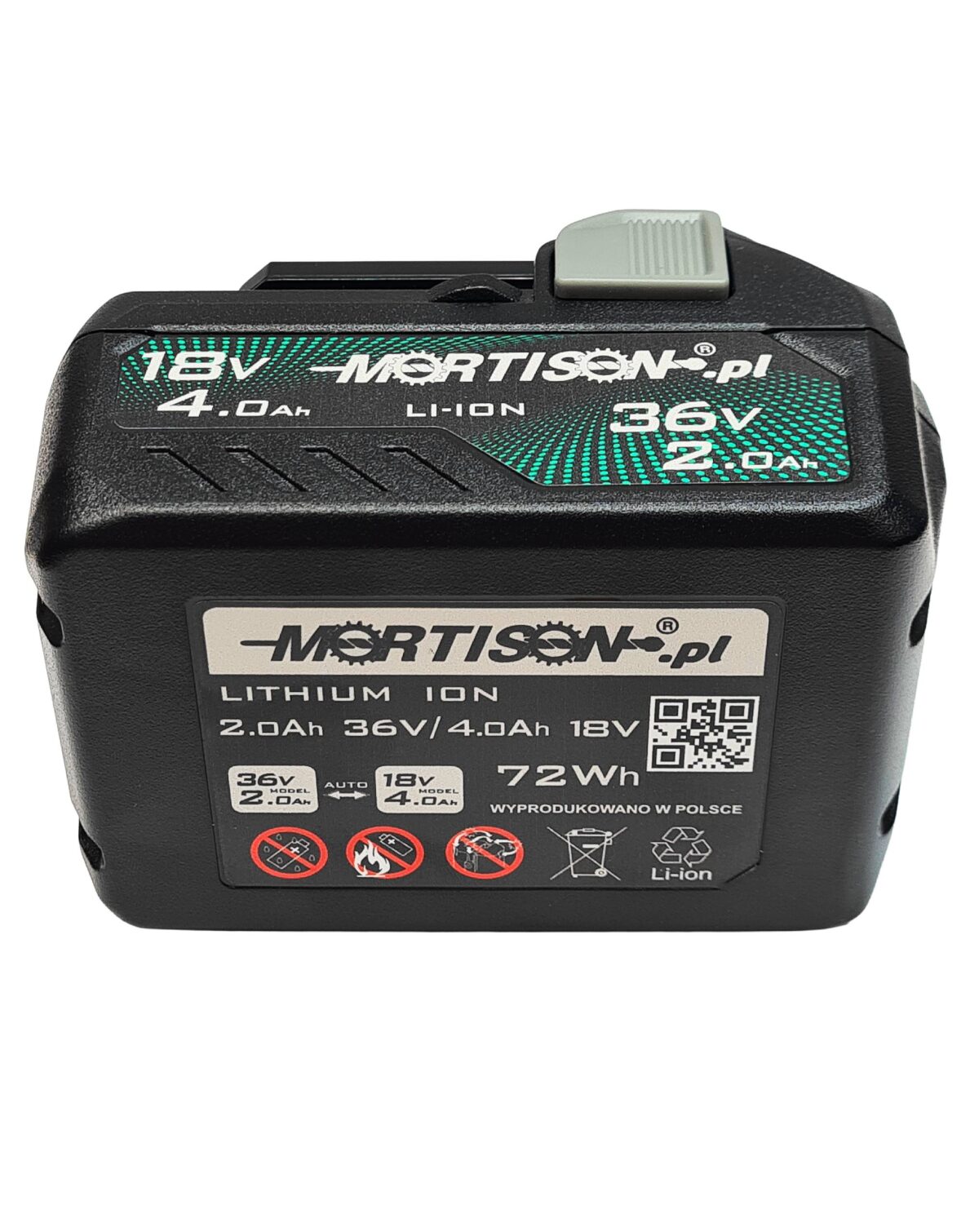 Akumulator zamiennik Mortison do Hikoki Multi Volt 36V/18V 2Ah/4Ah Li-Ion - obrazek 6