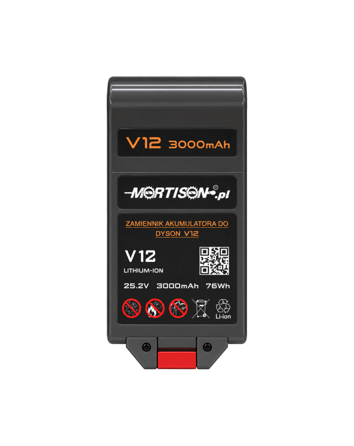 AKUMULATOR MORTISON DO DYSON V12 SV20 SV26 SV30 SV34 SV35 SV46 3000mAh - obrazek 6